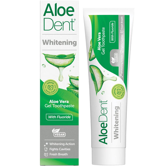 Aloe Dent Toothpaste Whitening with Fluoride 100ml - Cutprice Online