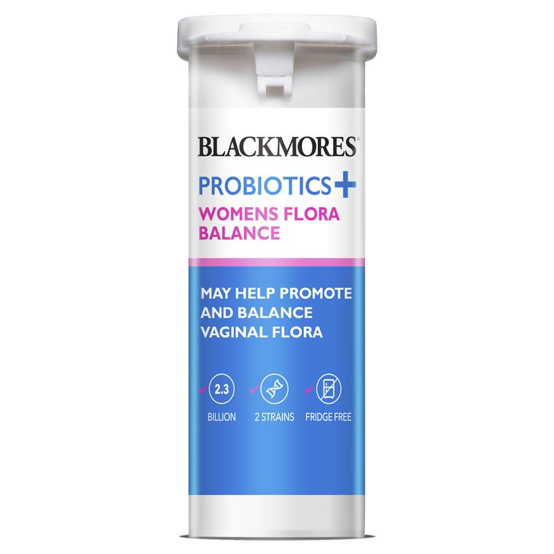 Blackmores Probiotics+ Womens Flora Balance 30 Capsules - Cutprice Online
