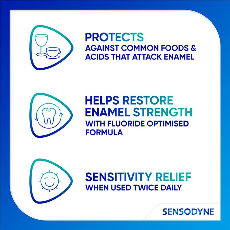 Sensodyne Sensitivity & Enamel Freshmint Toothpaste 100g - Cutprice Online