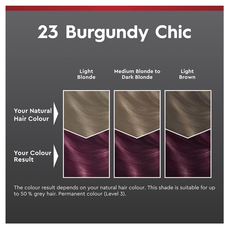 Schwarzkopf Brilliance 23 Burgundy Chic - Cutprice Online