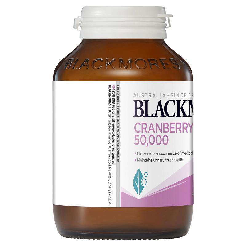 Blackmores Cranberry Forte 50,000mg 90 Capsules - Cutprice Online