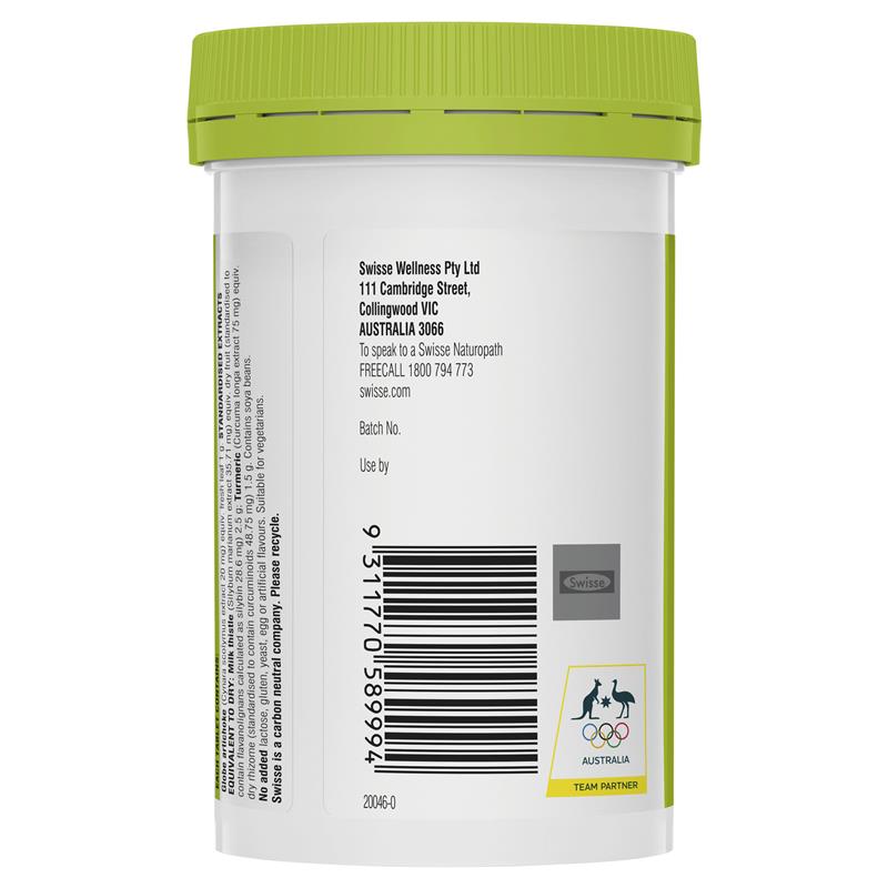 Swisse Ultiboost Liver Detox 120 Tablets - Cutprice Online