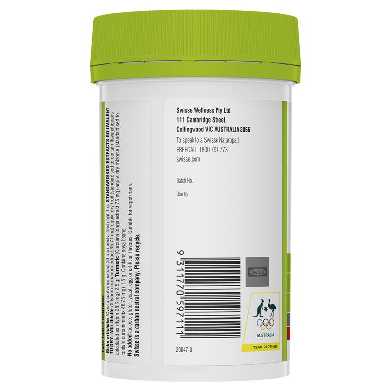 Swisse Ultiboost Liver Detox 200 Tablets - Cutprice Online