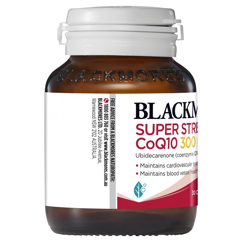 Blackmores Super Strength COQ10 300mg 30 Tablets - Cutprice Online