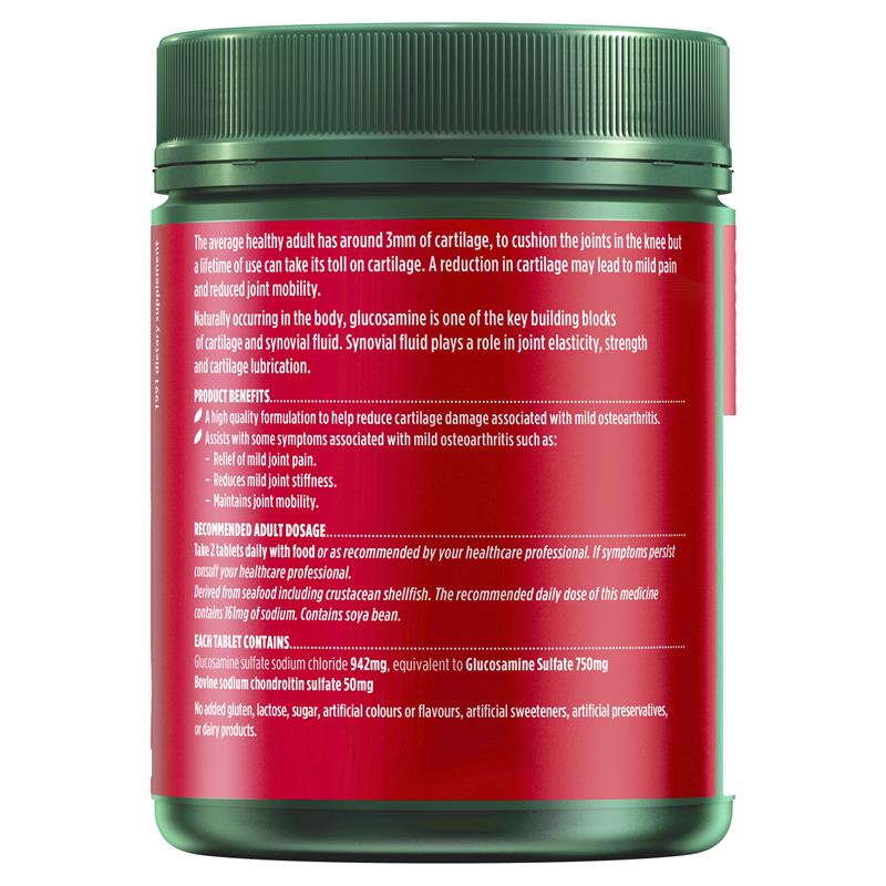 Nature's Own Glucosamine Sulfate With Chondroitin 320 Tablets - Cutprice Online