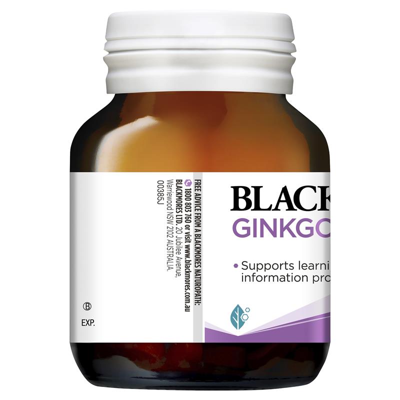 Blackmores Ginkgo Brahmi 40 Tablets - Cutprice Online