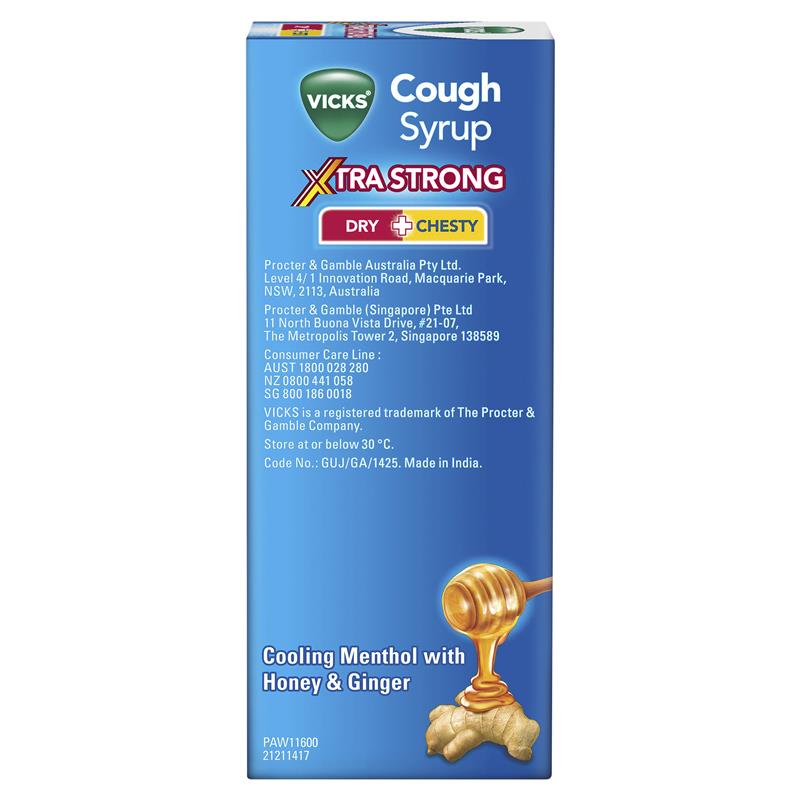 Vicks Dry + Chesty Xtra Strong 200ml - Cutprice Online