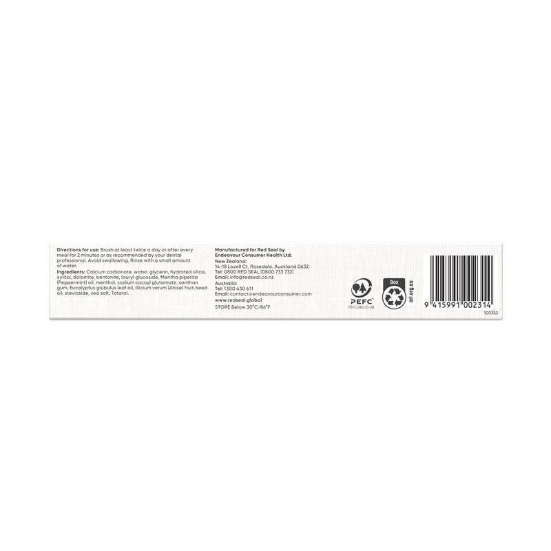 Red Seal Herbal & Mineral Strong Mint Toothpaste 100g - Cutprice Online