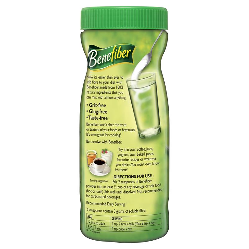 Benefiber Natural Fibre Supplement 74 Serves 261g - Cutprice Online