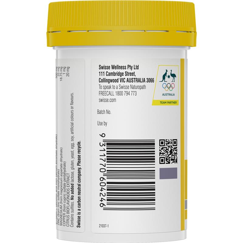 Swisse Daily Immune Support 60 Tablets - Cutprice Online