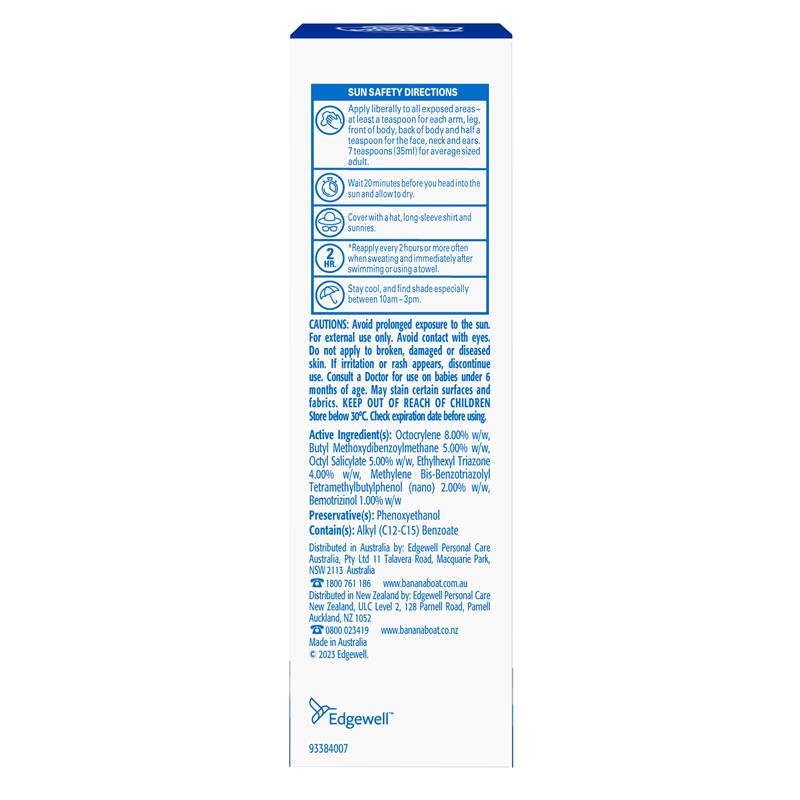 Banana Boat Ultra Light Face Fluid SPF 50+ 50ml - Cutprice Online