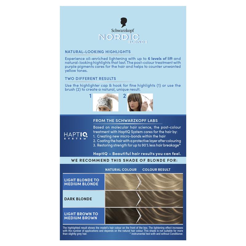 Schwarzkopf Nordic Blonde M1 Streaking Kit - Cutprice Online