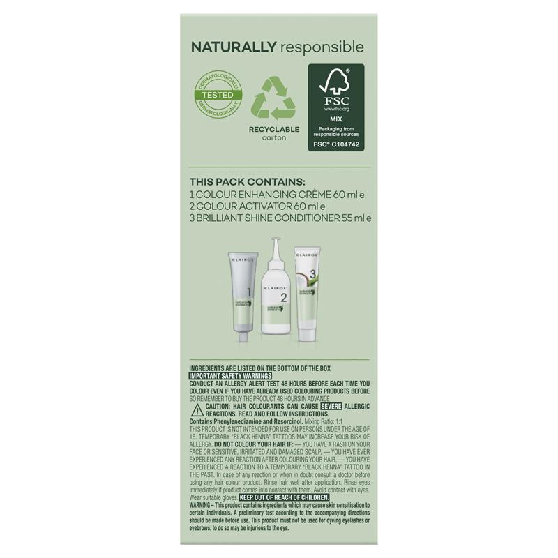 Clairol Natural Instincts 2 Midnight Black - Cutprice Online