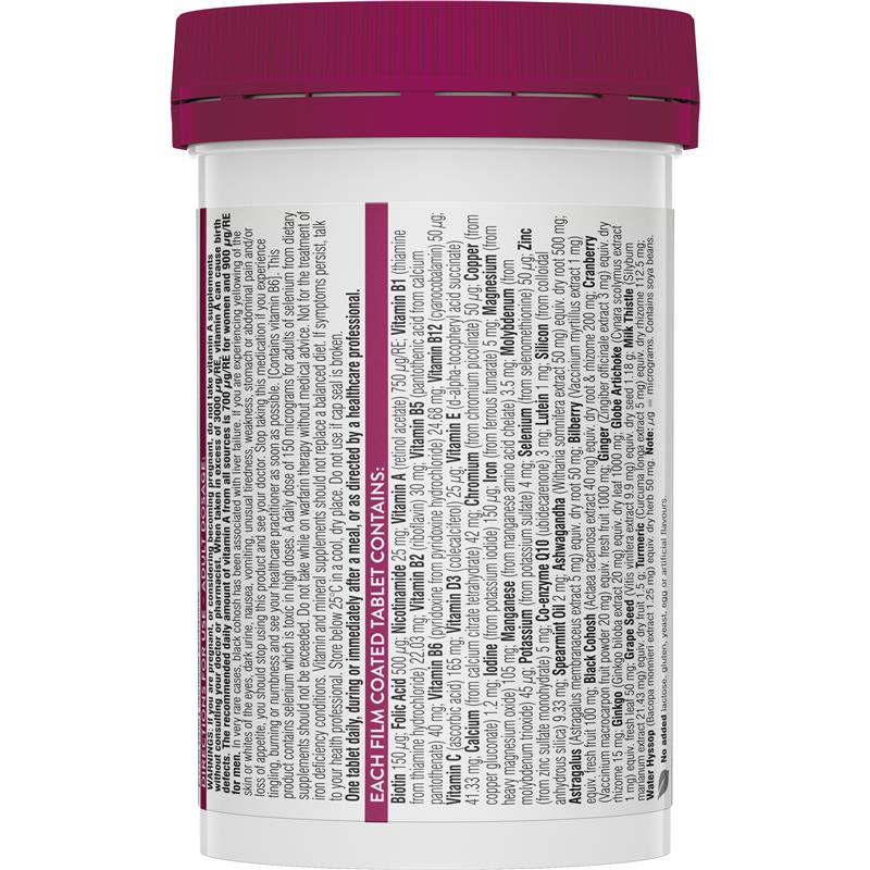 Swisse Womens Multivitamin 50+ 90 Tablets - Cutprice Online