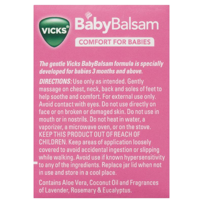 Vicks Vaporub Baby Balsam 100g - Cutprice Online