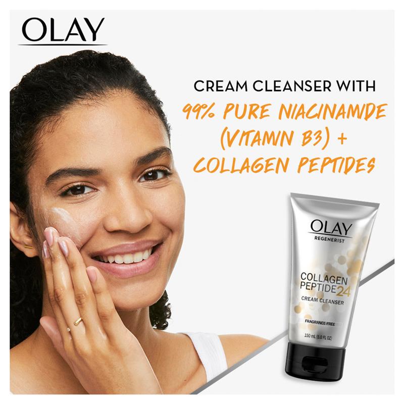 Olay Regenerist Collagen Peptide 24 Cream Cleanser 150ml - Cutprice Online