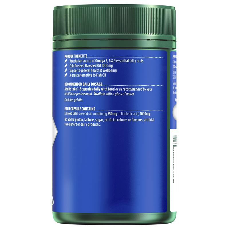 Nature's Own Plant Based Omega 125 Capsules - Cutprice Online