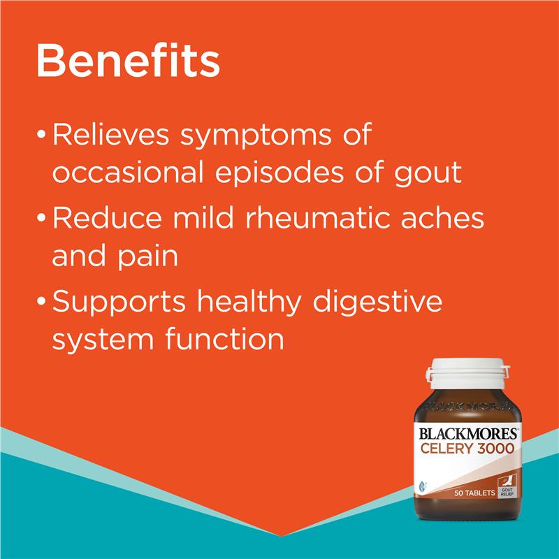 Blackmores Celery 3000 50 Tablets - Cutprice Online