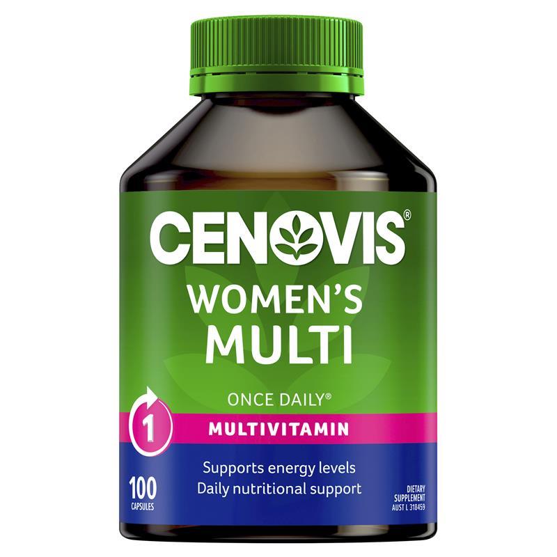 Cenovis Women's Multi - Once-daily Multivitamin - 100 Capsules - Cutprice Online
