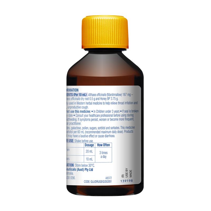 Duro-tuss Relief+ Honey Dry Cough Liquid 200ml