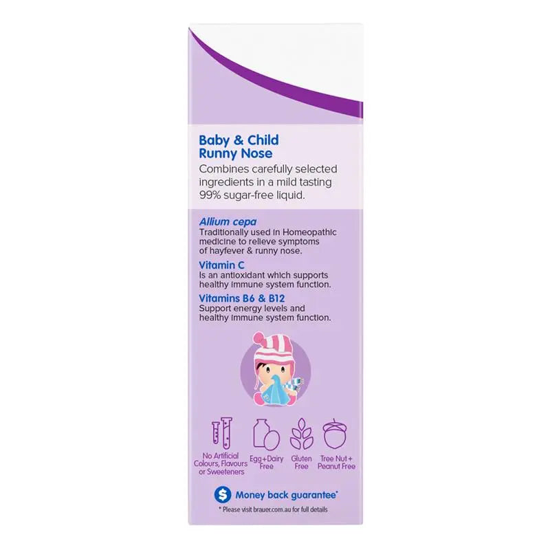 Brauer Baby & Child Runny Nose Oral Liquid 100ml BRAUER