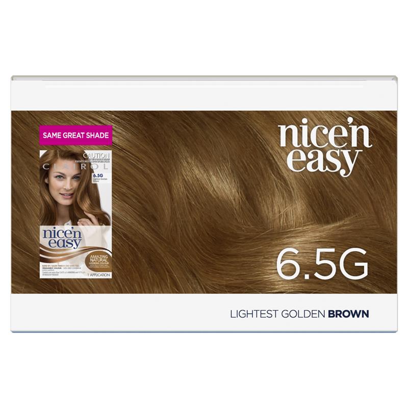 Clairol Nice n Easy 6.5G Light Golden Brown - Cutprice Online