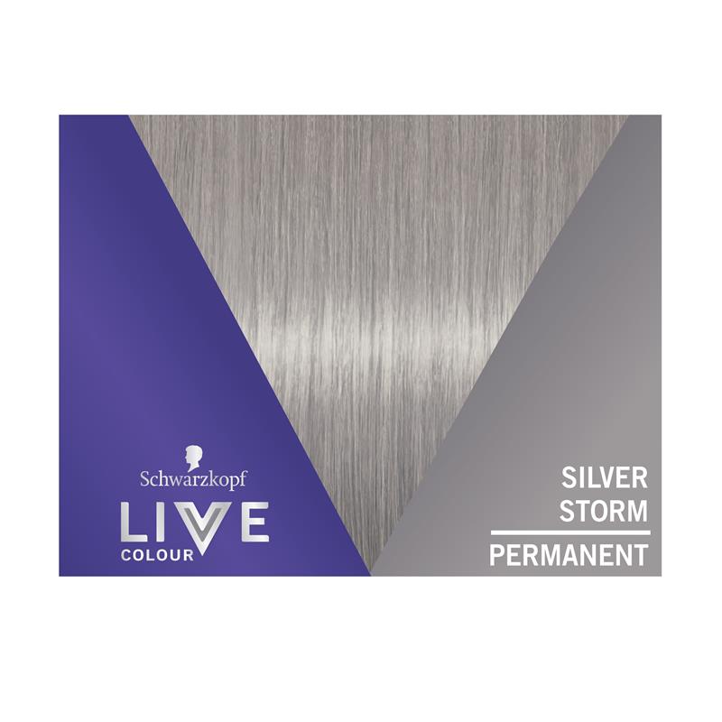 Schwarzkopf Live Colour Permanent Silver Storm - Cutprice Online