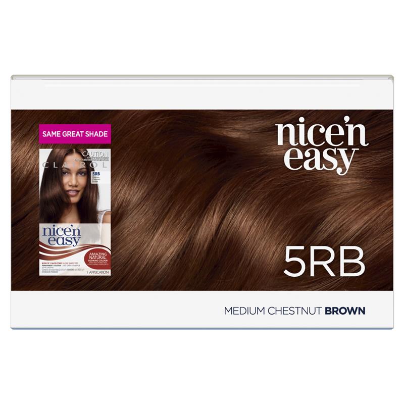 Clairol Nice n Easy 5RB Medium Chestnut Brown - Cutprice Online