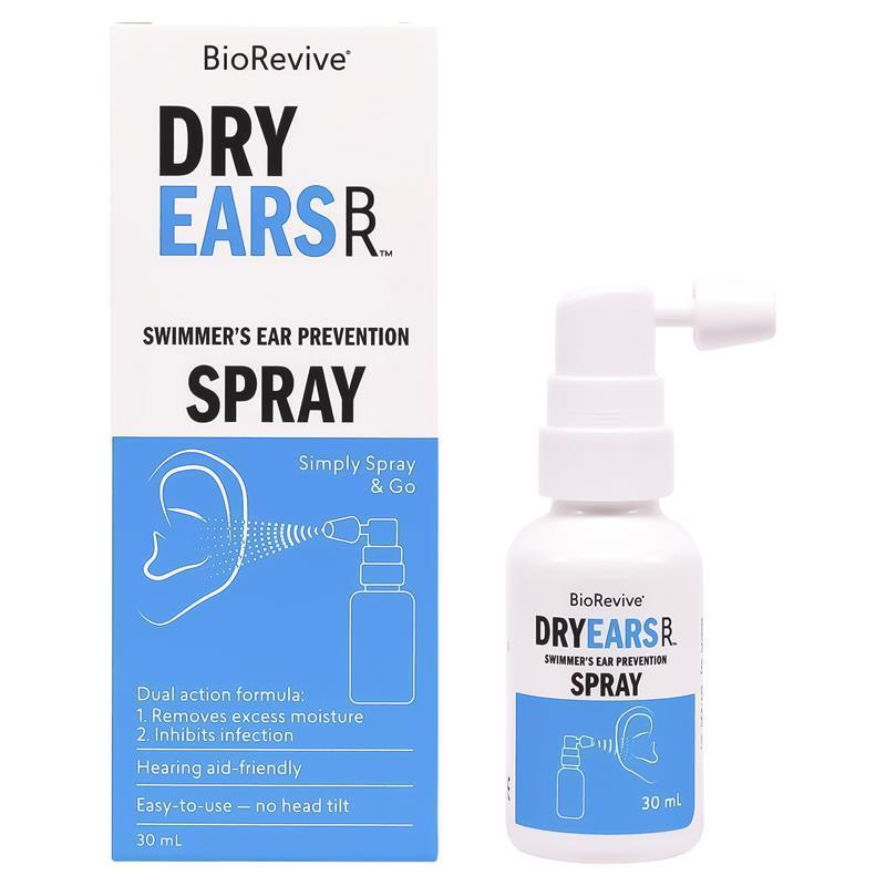 Biorevive Dryears Swimmer's Ear Prevention Spray 30ml - Cutprice Online