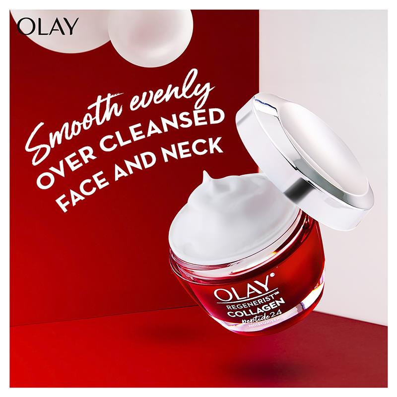 Olay Regenerist Collagen Peptide24 Face Cream Moisturiser 50g - Cutprice Online