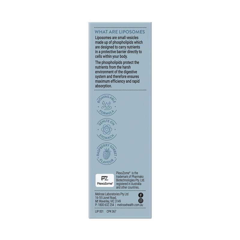 Melrose Liposomal Nicotinamide Riboside Oral Liquid 50ml MELROSE