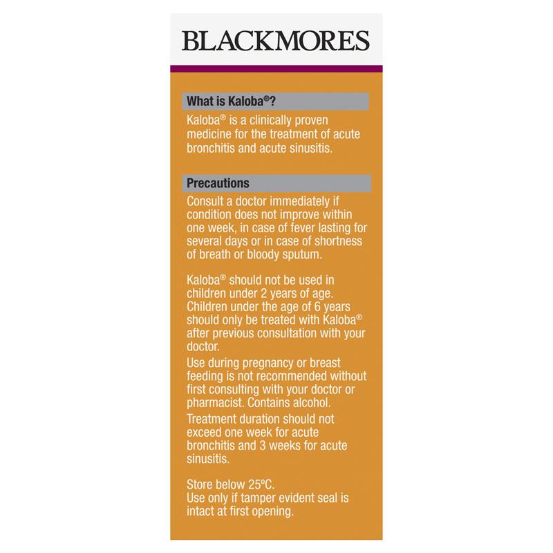 Blackmores Kaloba 50ml - Cutprice Online