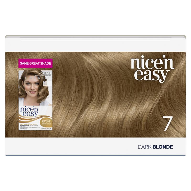 Clairol Nice & Easy 7 Dark Blonde Hair Colour - Cutprice Online