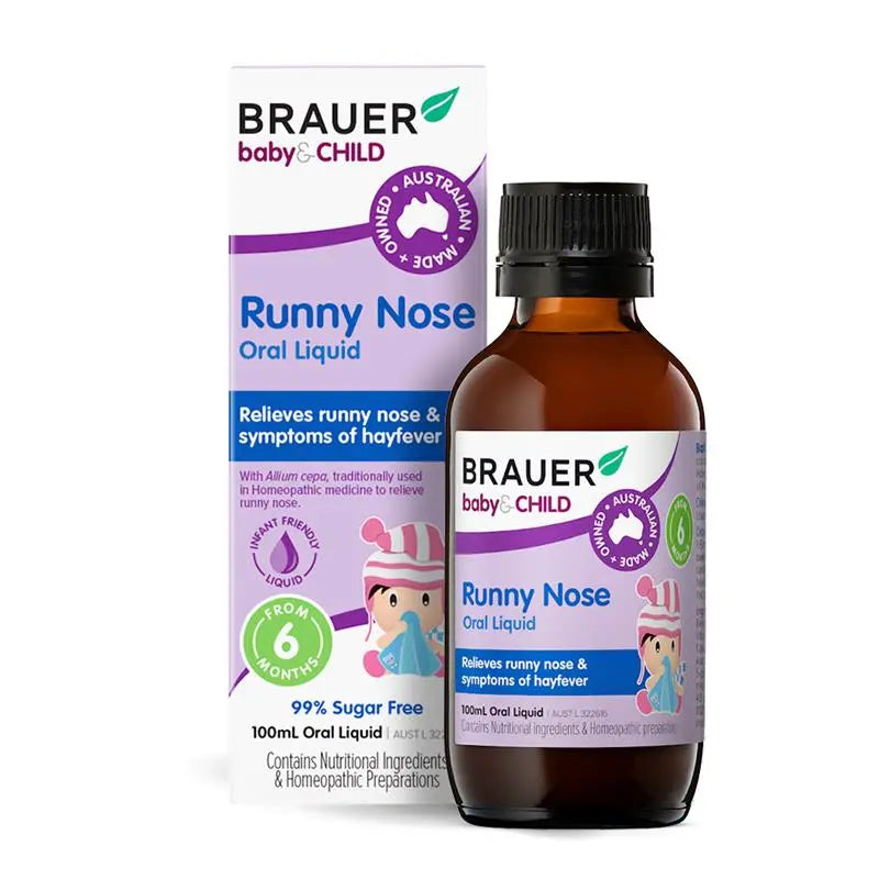 Brauer Baby & Child Runny Nose Oral Liquid 100ml BRAUER