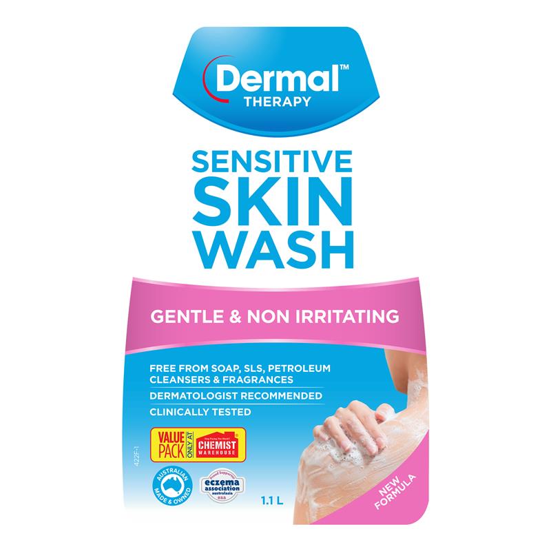 Dermal Therapy Sensitive Skin Wash 1.1L - Cutprice Online