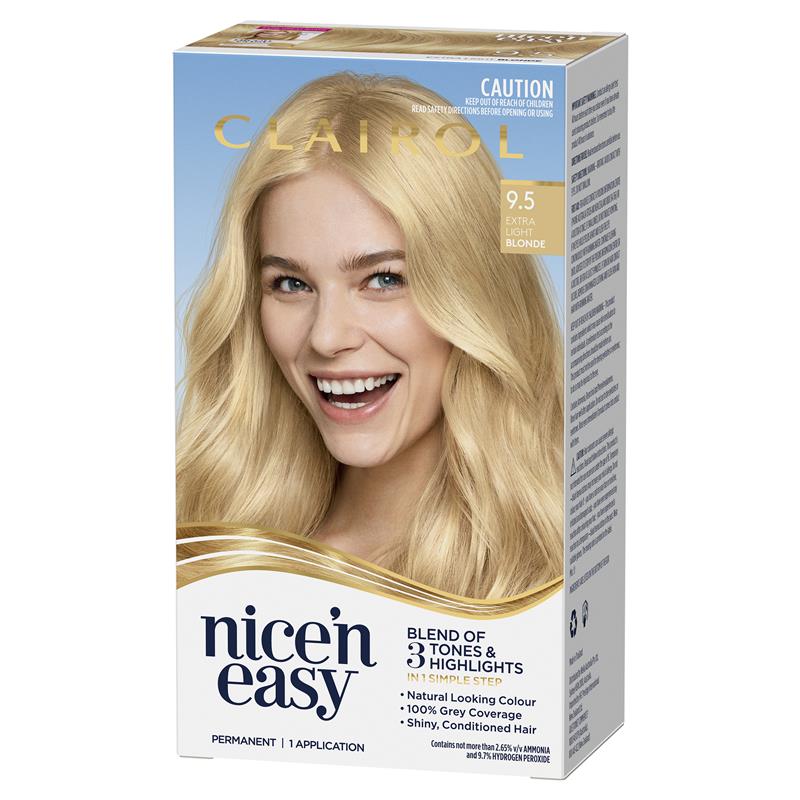 Clairol Nice n Easy 9.5 Extra Light Blonde - Cutprice Online