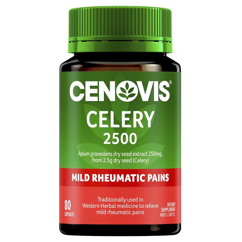 Cenovis Celery 2500 80 Capsules - Cutprice Online
