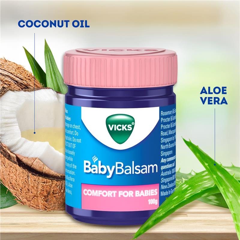 Vicks Vaporub Baby Balsam 100g - Cutprice Online