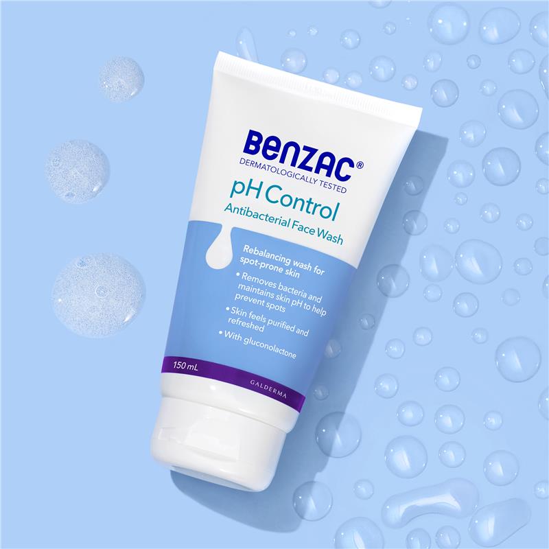 Benzac Ph Control Antibacterial Face Wash 150ml - Cutprice Online