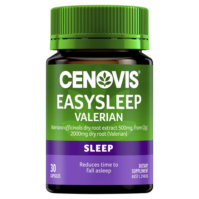 Cenovis Easysleep Valerian 2000 30 Capsules - Cutprice Online