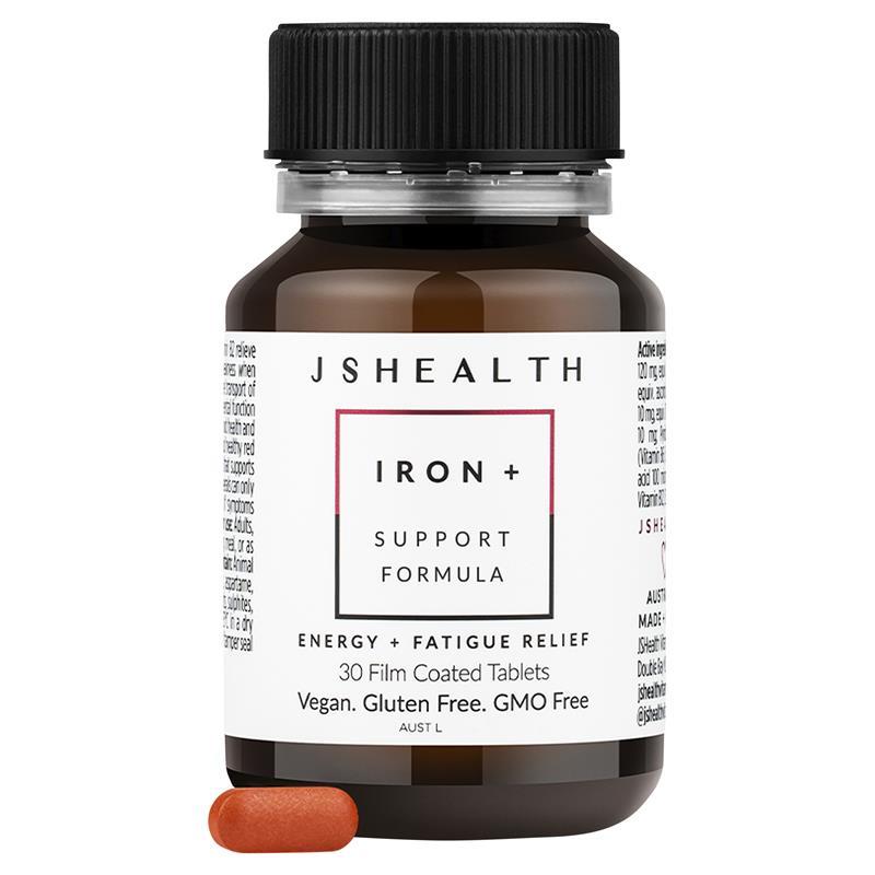 JSHEALTH Iron 30 Tablets - Cutprice Online