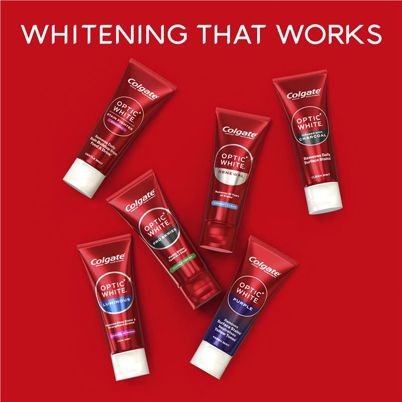 Colgate Optic White Express White Fresh Mint Teeth Whitening Toothpaste with hydrogen peroxide 125g - Cutprice Online