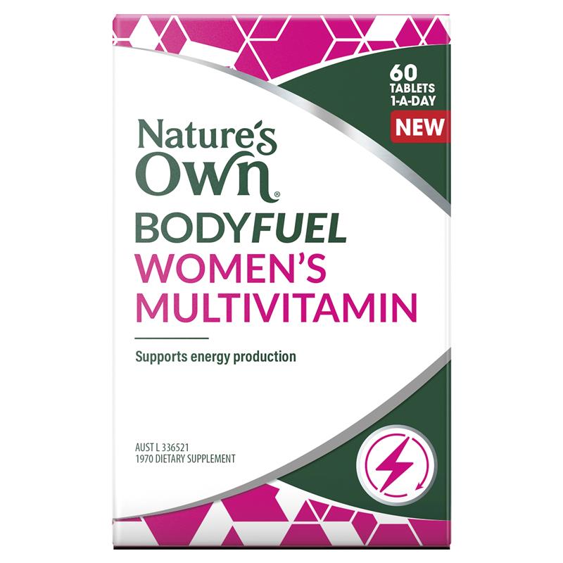 Nature's Own Bodyfuel Womens Multivitamin 60 Tablets - Cutprice Online