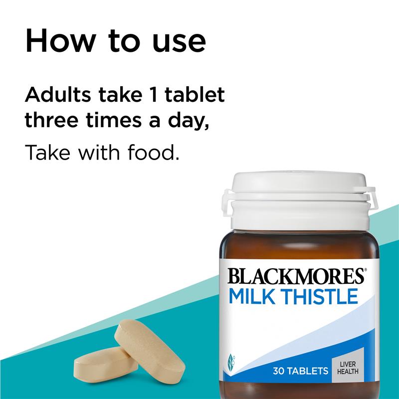 Blackmores Milk Thistle 42 Tablets - Cutprice Online