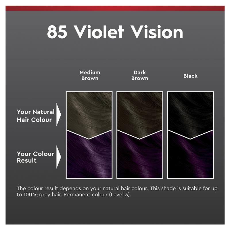 Schwarzkopf Brilliance 85 Violet Vision - Cutprice Online