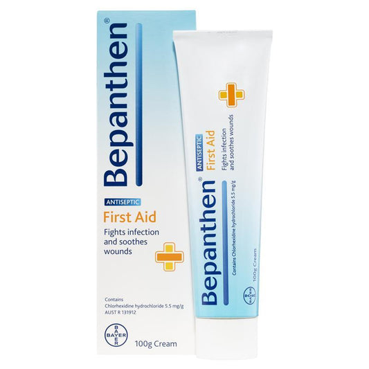 Bepanthen First Aid Antiseptic Cream 100g - Cutprice Online