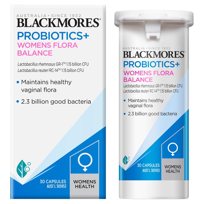 Blackmores Probiotics+ Womens Flora Balance 30 Capsules - Cutprice Online