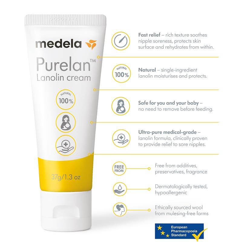 Medela Purelan Lanolin Cream 37g - Cutprice Online