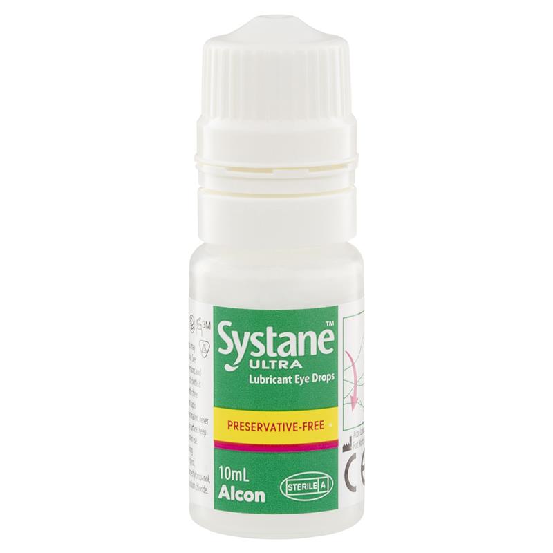Systane Ultra Multi Dose Preservative Free Lubricant Eye Drops 10ml - Cutprice Online