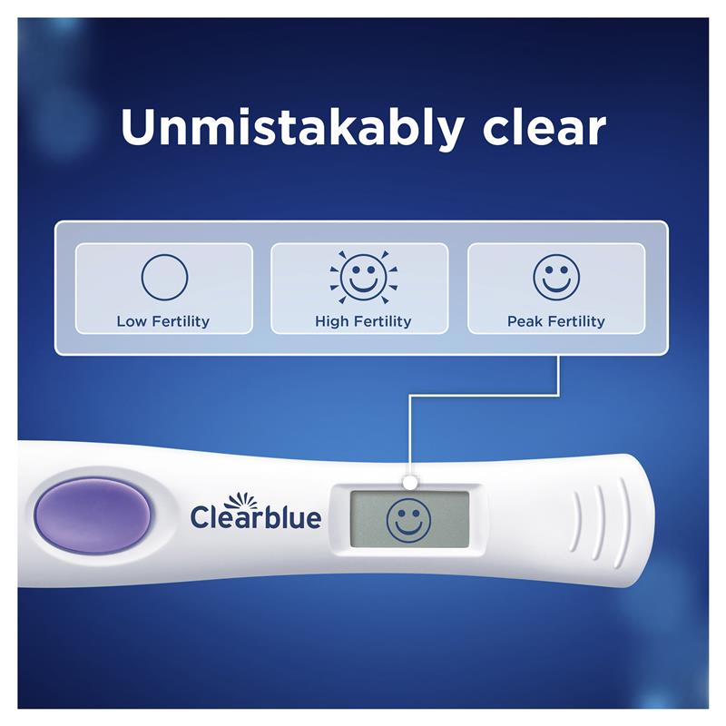 Clearblue Digital Ovulation Test Dual Hormone Indicator 10 Pack - Cutprice Online